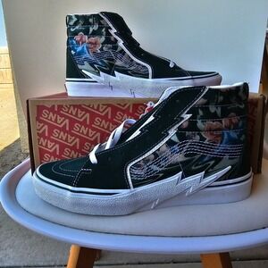 VANS Sk8-Hi Bolt Liquify Avocado Green Canvas Suede US Men's‎ Shoe Size 10